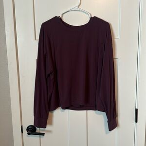 Athleta Cropped Long Sleeve